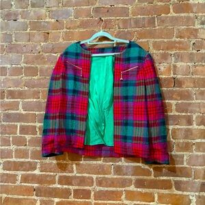 Vintage Women's Plaid Jacket